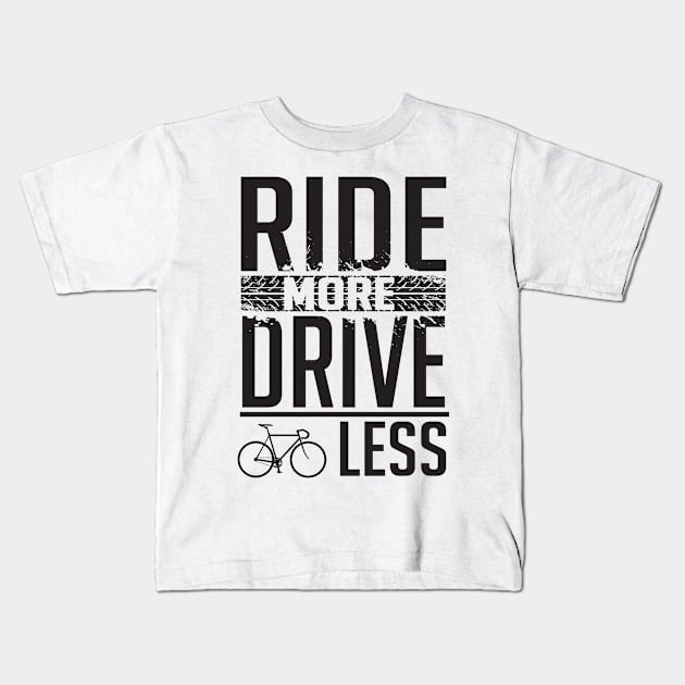 Ride more Kids T-Shirt by nektarinchen